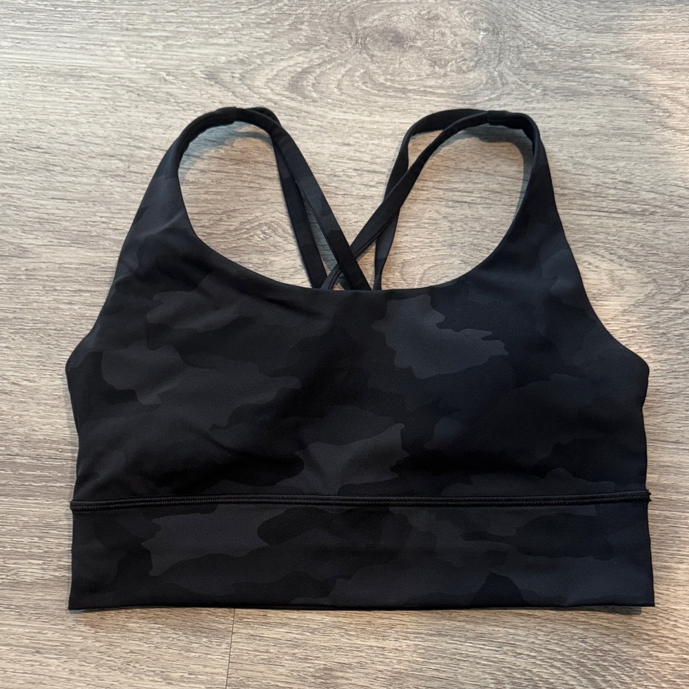 Lululemon Camo Energy Longline Bra - Picture 3 of 5